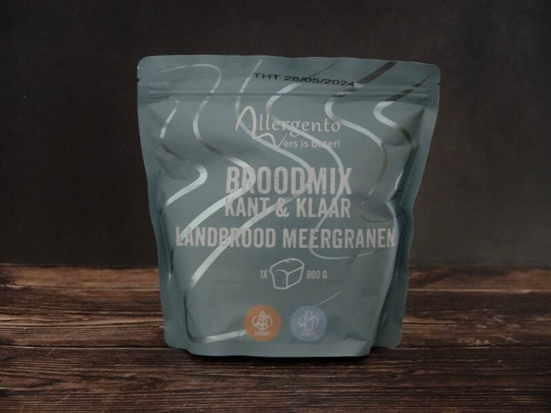 Glutenvrije broodmix kant-en-klaar landbrood meergranen