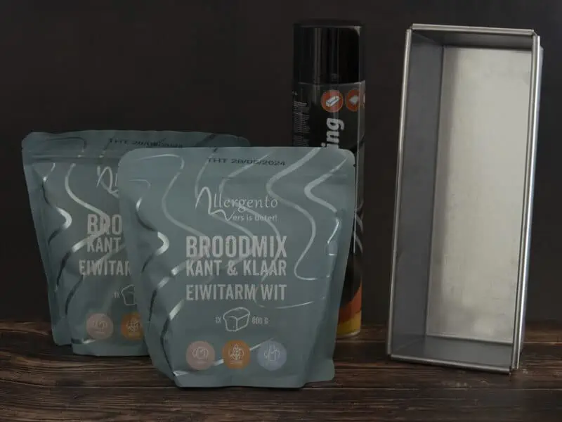 Starterspakket kant-en-klare broodmixen eiwitarm