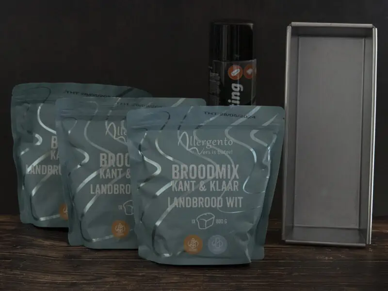 Starterspakket kant-en-klare broodmixen tarwevrij