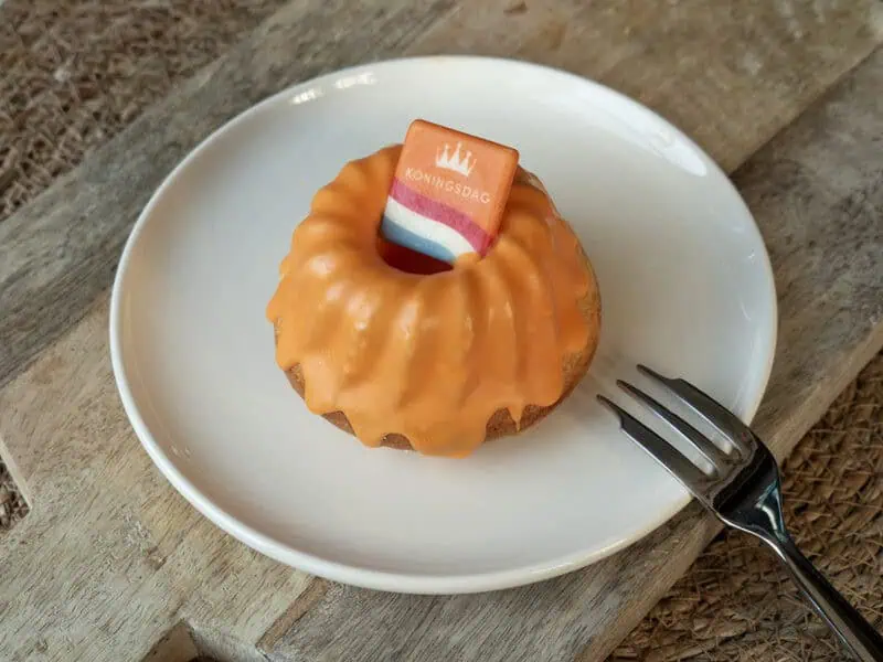 Glutenvrij oranje tulbandje